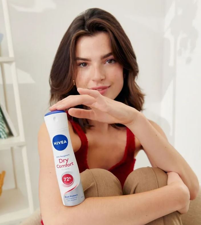 Nivea Dry Comfort deo spray 72h