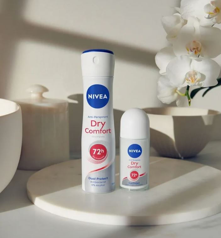 Nivea Dry Comfort deo spray 72h