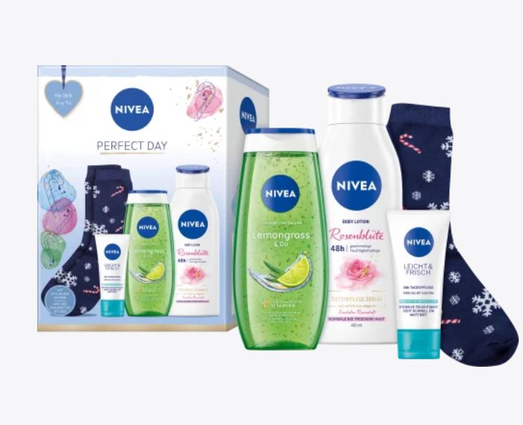 NIVEA Geschenkset Perfect Day 4tlg, 1 St