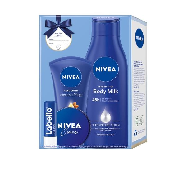 NIVEA Cadeau-pack Classic Love 4tlg, 1 St