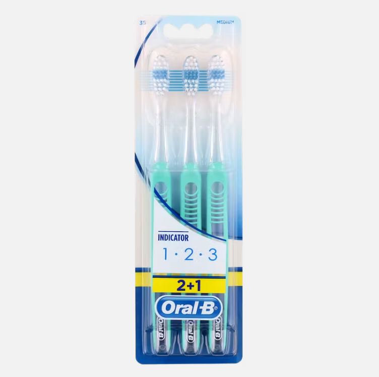 Oral-B tandenborstels Indicator 1-2-3