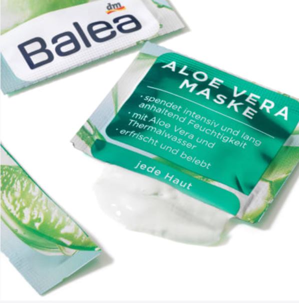 Balea Gesichtsmaske Aloe Vera, 16 ml