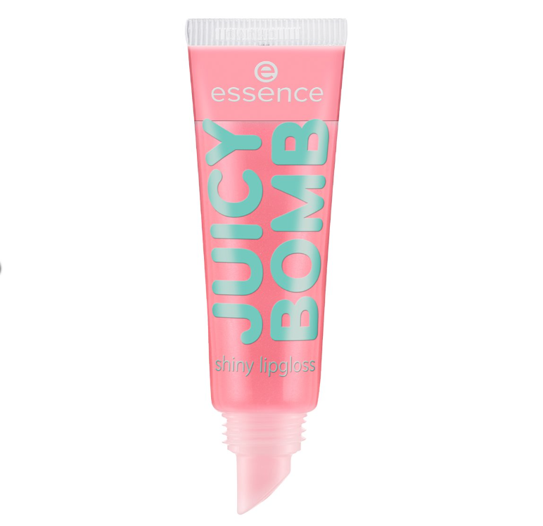 Essence Lipgloss JUICY BOMB shiny lipgloss 02, 10 ml lovely Raspberry