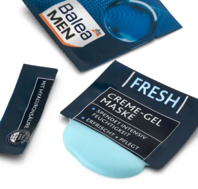 Balea Men Fresh creme-gel maske