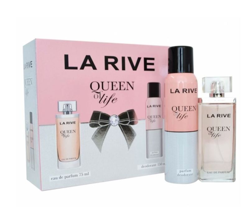 La Rive Queen of Life Gift Set 2pc مجموعة هدية