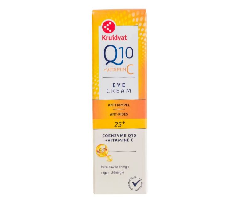 KRUIDVAT Q10 + VITAMINE C كريم العين