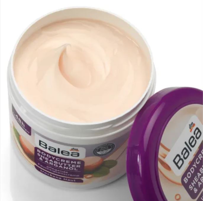 Balea Pflegecreme Sheabutter & Arganöl, 500 ml