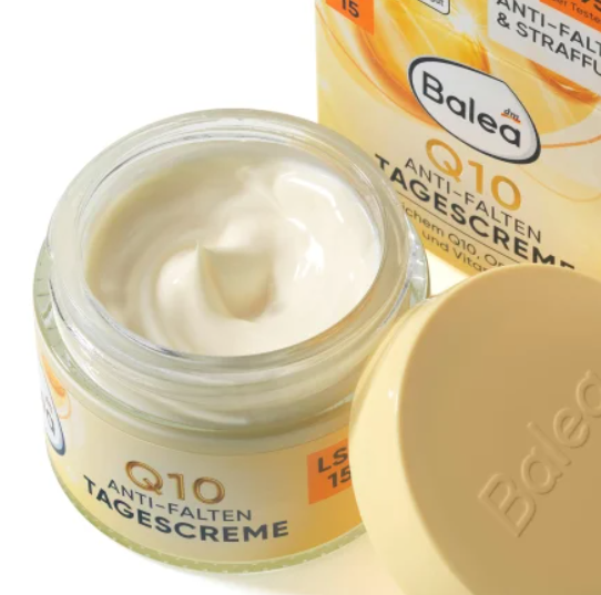 Balea Anti Falten Gesichtscreme Q10 LSF 15, 50 ml