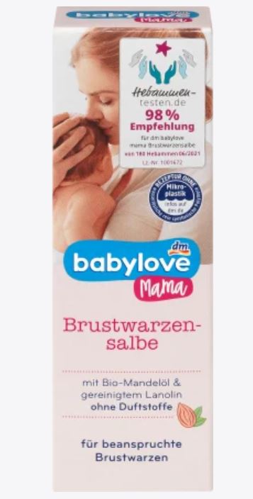 Babylove Mama Brustwarzensalbe, 30 ml