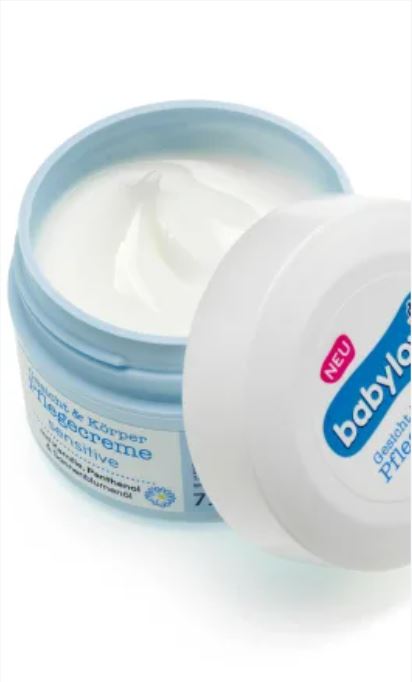 Babylove Pflegecreme sensitive, 75 ml