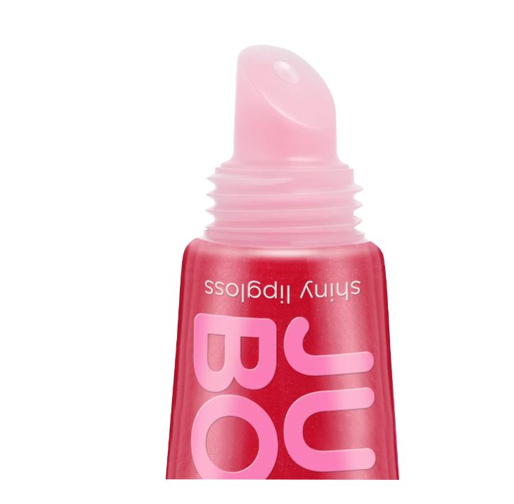 Essence Lipgloss JUICY BOMB shiny lipgloss Crazy Cherry 04, 10 ml