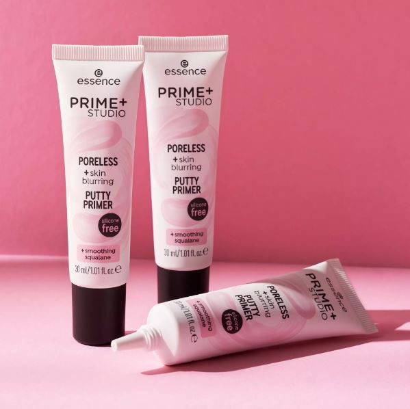 Essence PRIME+ STUDIO PORELESS +skin blurring PUTTY PRIMER