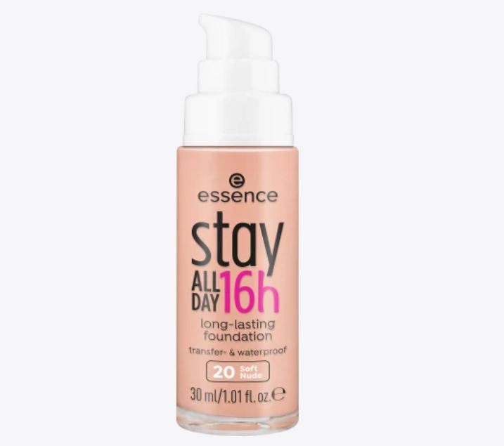 Essence stay ALL DAY 16h long-lasting Foundation 20, 30 ml