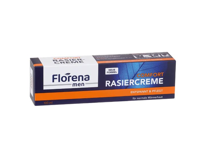 Florena Men كريم الحلاقة Rasiercreme Comfort, 100 ml