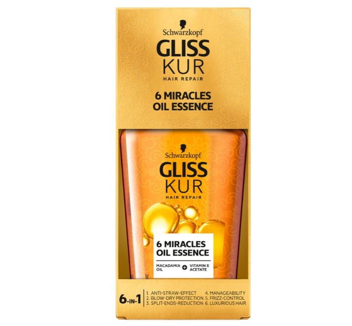 SCHWARZKOPF Gliss kur Oil essence 6 miracle