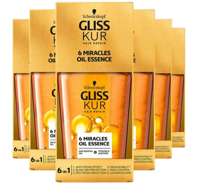 SCHWARZKOPF Gliss kur Oil essence 6 miracle