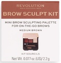 Revolution Brow Sculpt Kit Medium