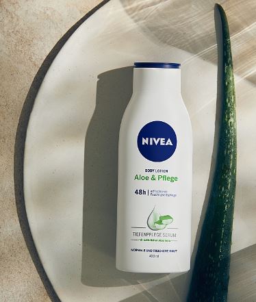 Nivea body lotion aloe hydration