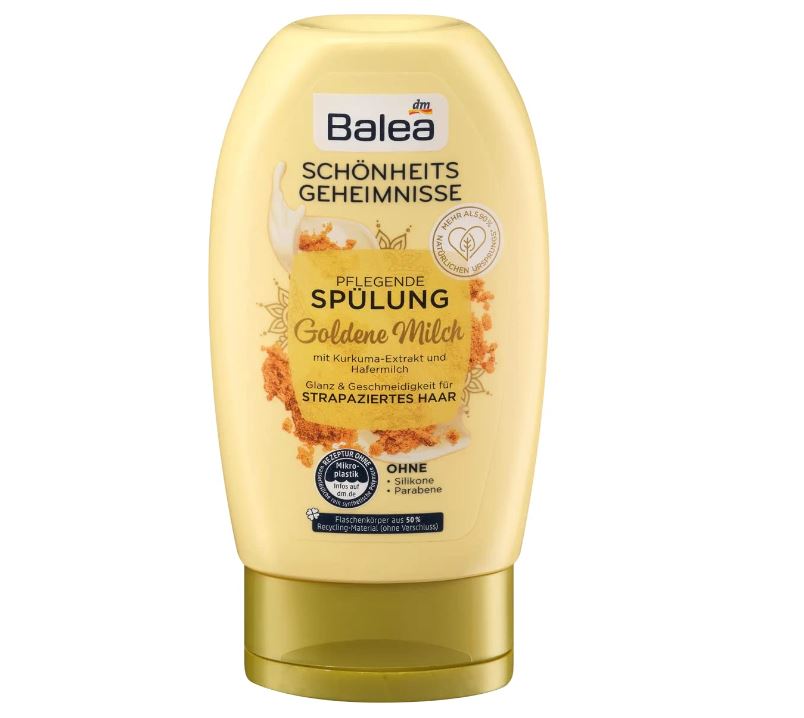 Balea 200ml اشطف الحليب الذهبي