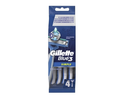 Gillette razors 4pc bleu simple 3 razors