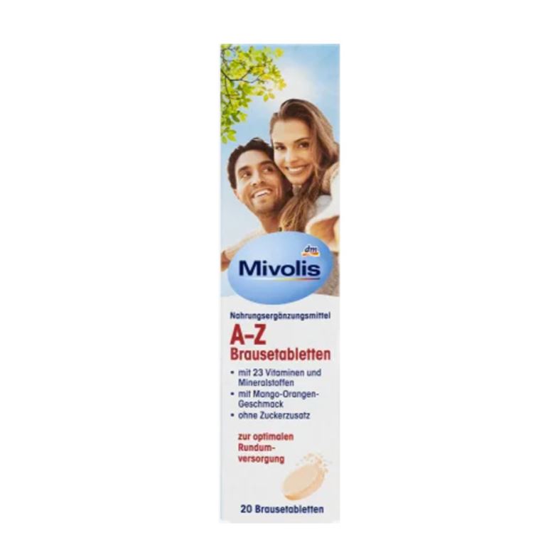 Mivolis A-Z 20 st أقراص فوار