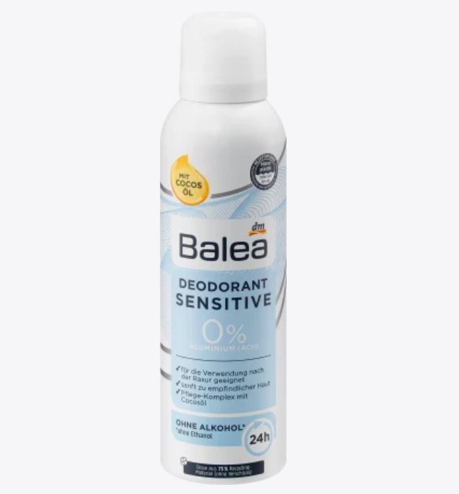 Balea Deodorant Sensitive, 200ml حساس