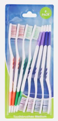 Brosses à dents 8pc فرش الاسنان