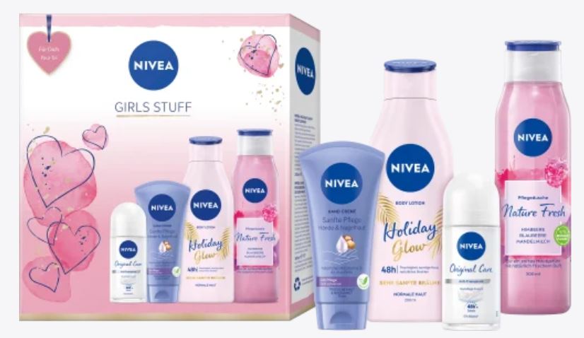 NIVEA Gift-set Girls Stuff 4tlg, 1St