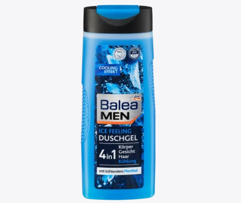 Balea MEN Duschgel Ice Feeling, 300 ml 4in1