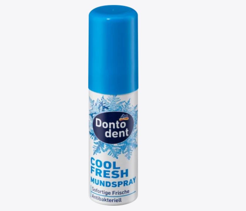 Dontodent Mundspray cool fresh fluoridfrei 15ml بخاخ للفم منعش وخالي من الفلورايد