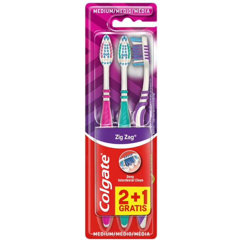 Colgate Zig zag Brush 3pc