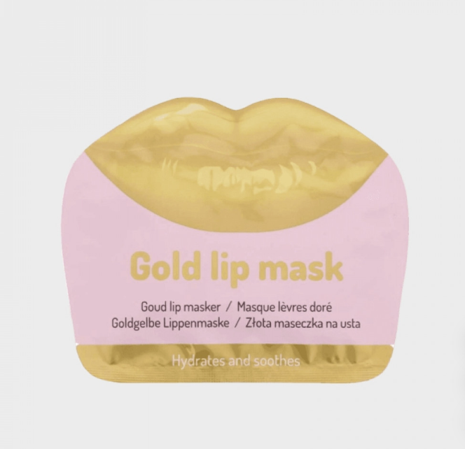 Masque Lèvres Doré Hydrate et apaise - Gold Lip Mask