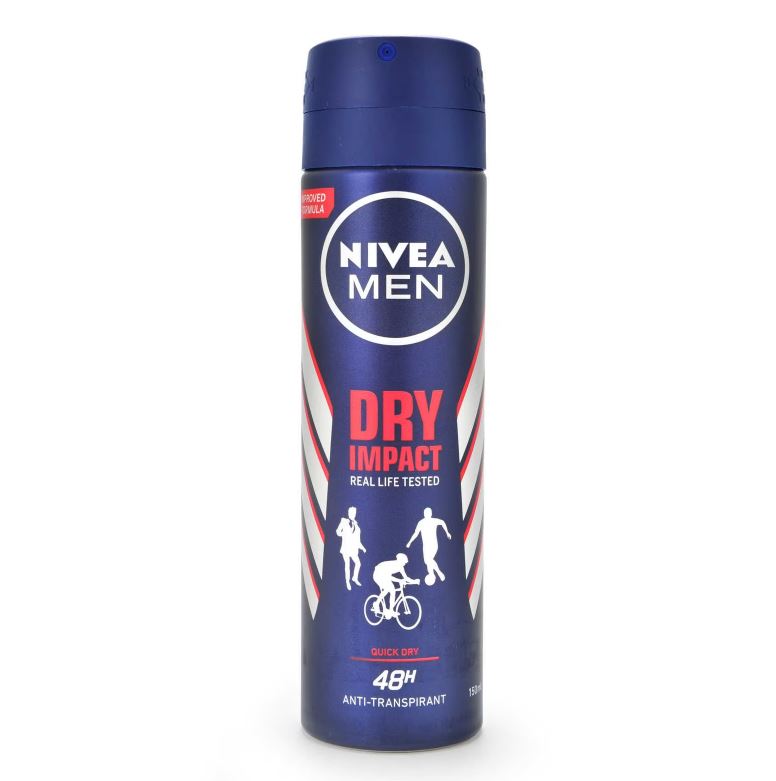 Nivea Men dry impact anti-transpirant spray