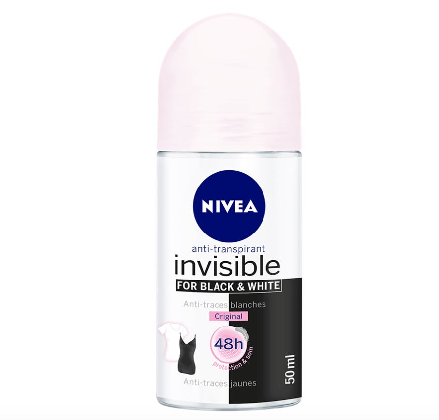 Nivea Black & white invisible original roller