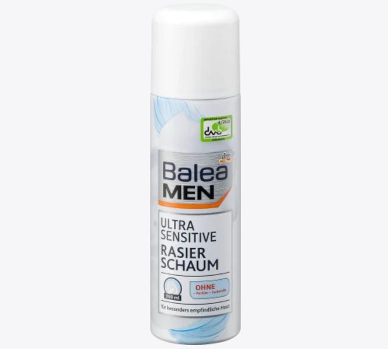 Balea MEN كريم الحلاقة Ultra Sensitive, 300ml