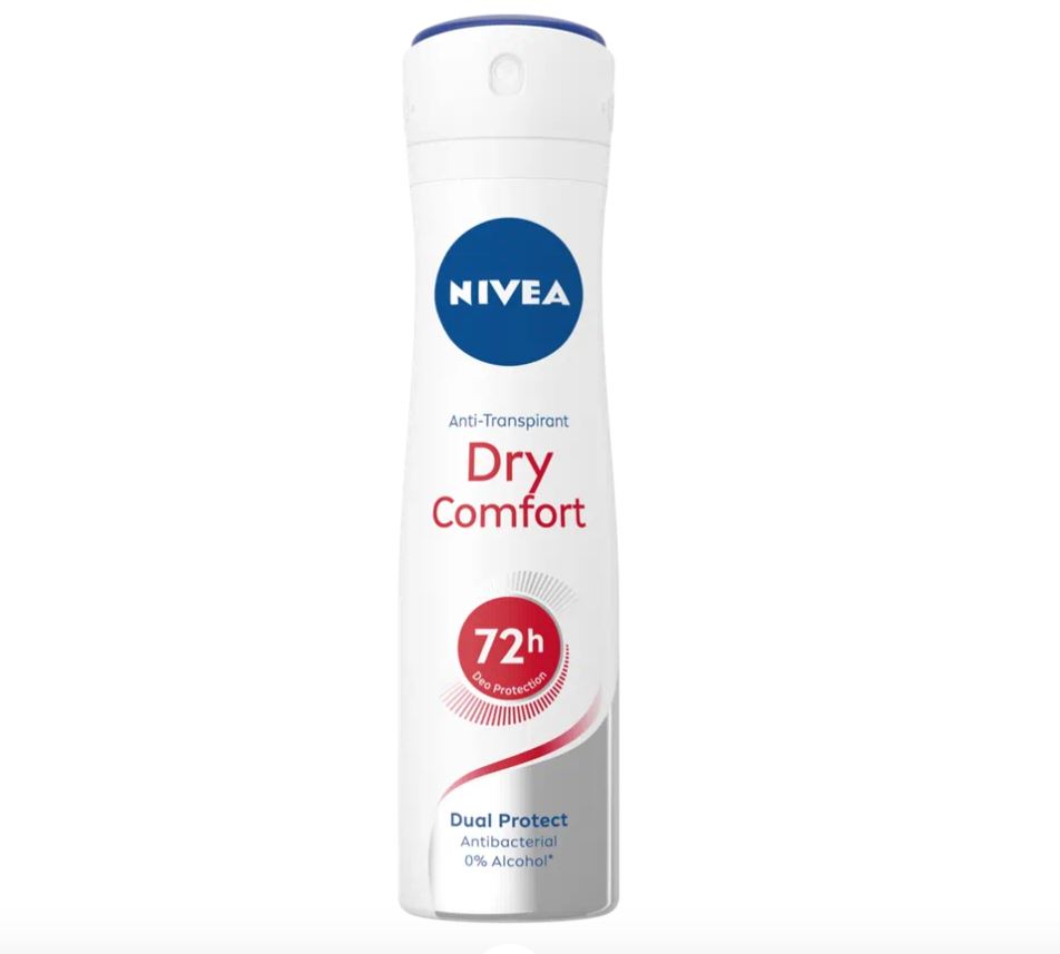 Nivea Dry Comfort deo spray 72h