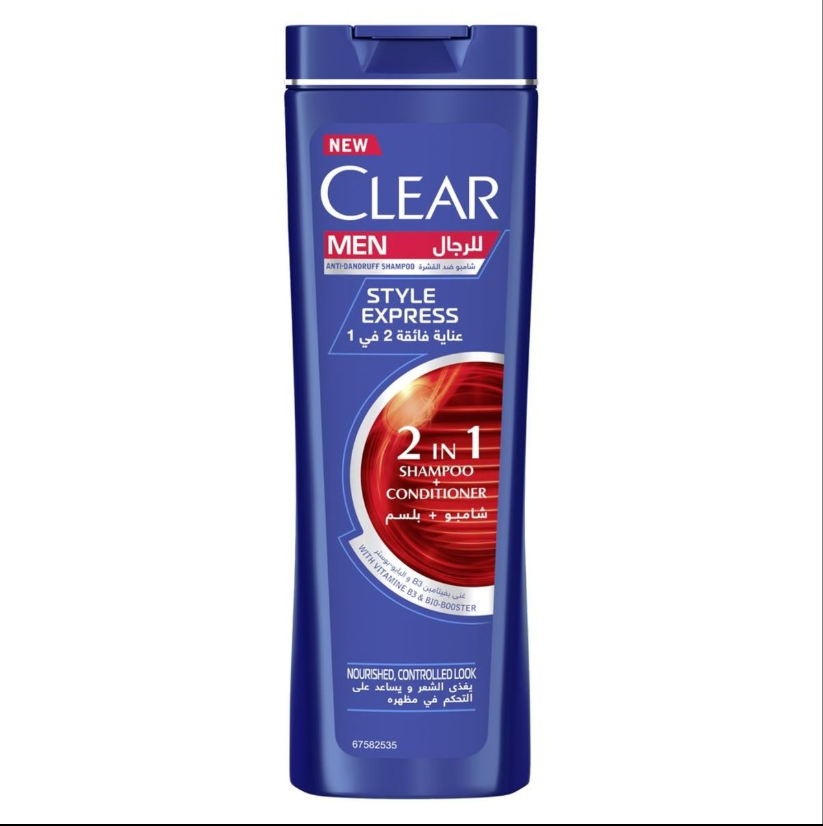 CLEAR SHAMPOO 2 IN 1 STYLE EXPRESS 360ML