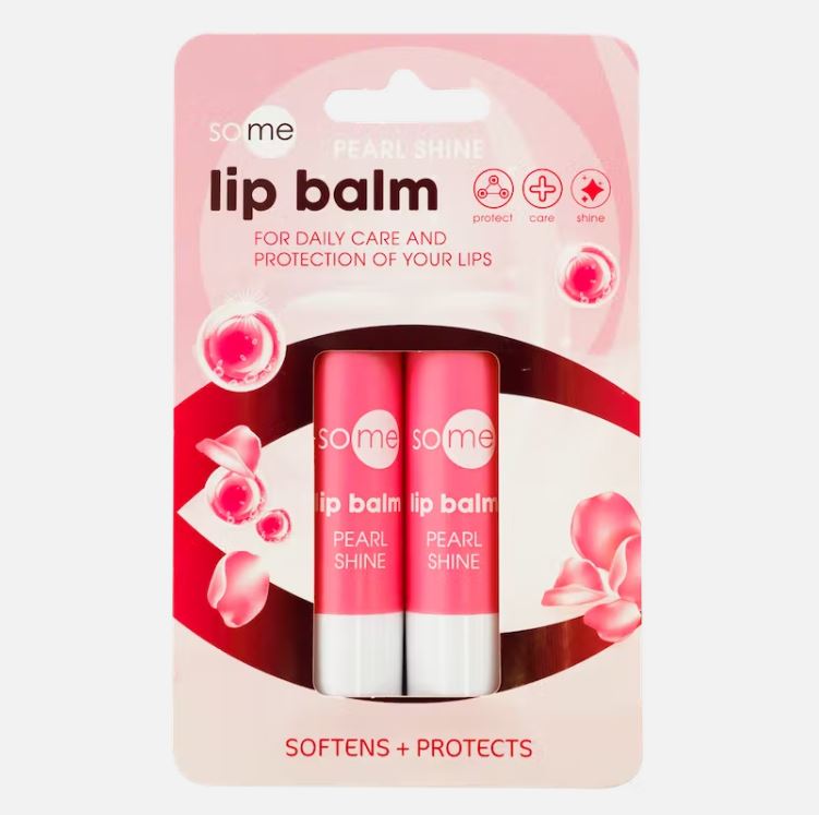 So Me Lip Balm Pearl Shine 2pc