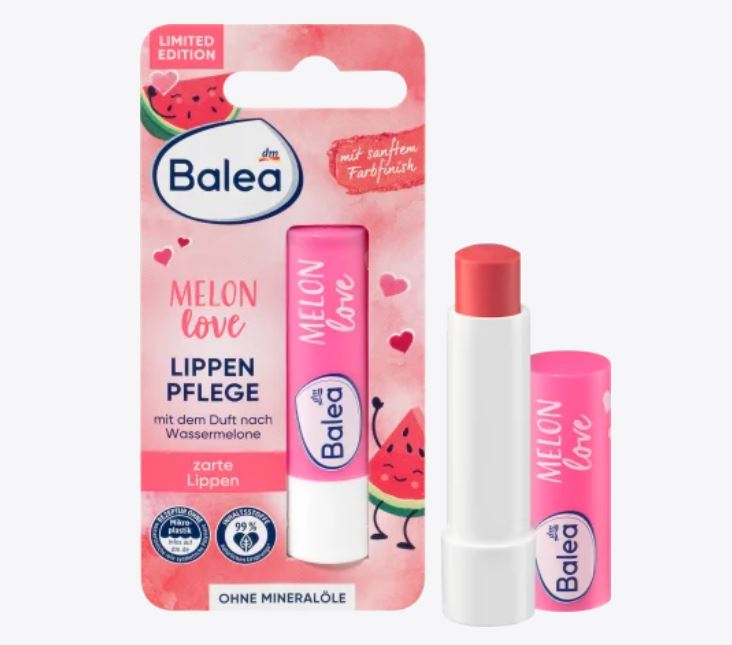 Balea Lippenpflege Melon Love, 4,8 g