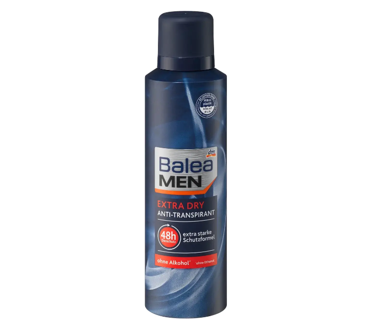 Balea MEN Antitranspirant Deospray Extra Dry, 200 ml