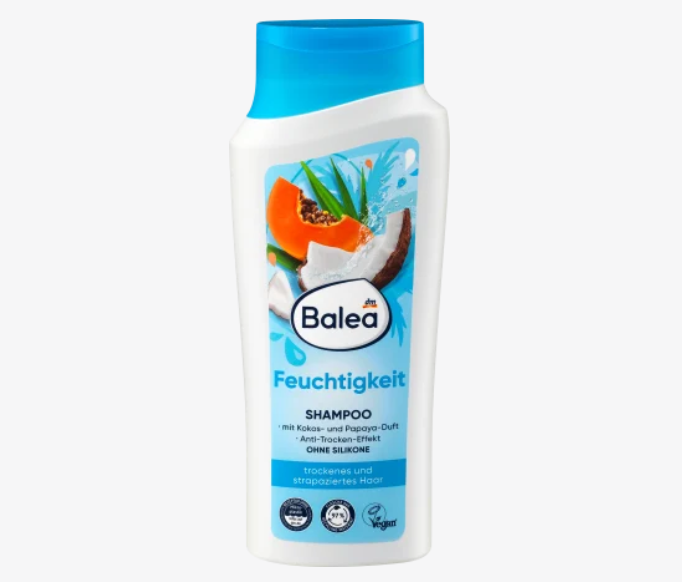 Balea Shampoo Feuchtigkeit, 0,3 l