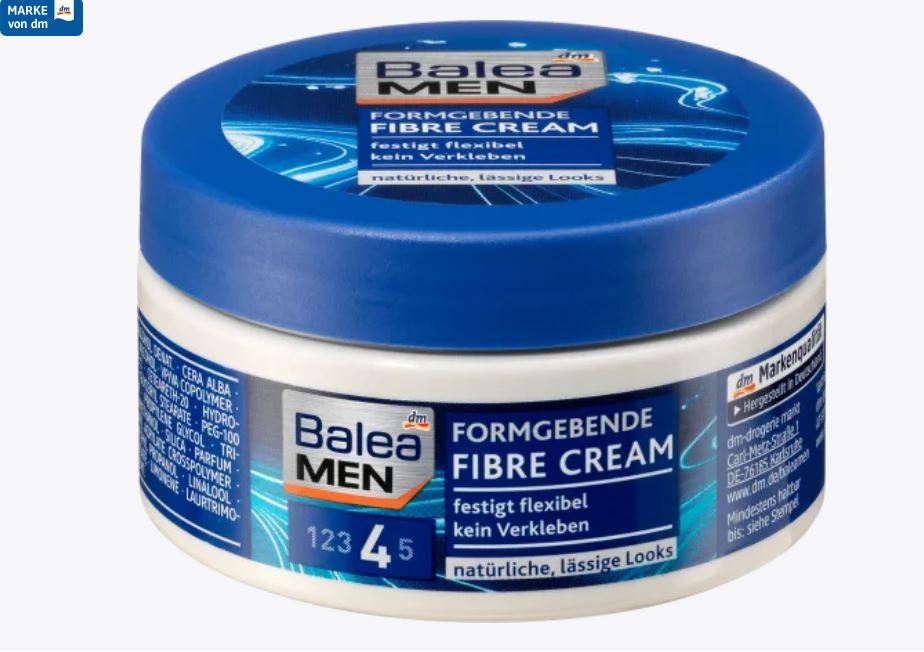 Balea MEN Styling Creme Fibre 100ml