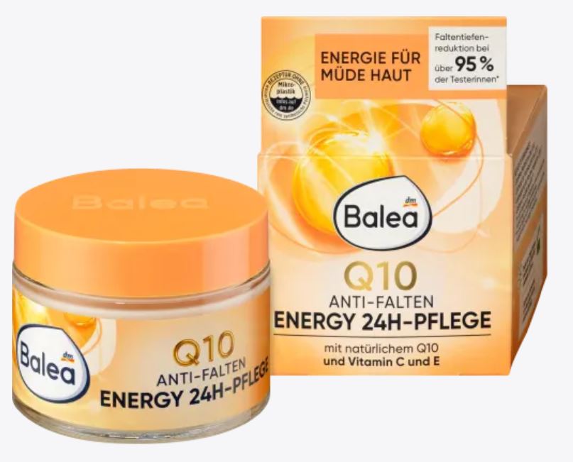 Balea Anti Falten Gesichtscreme Q10 Energy, 50 ml