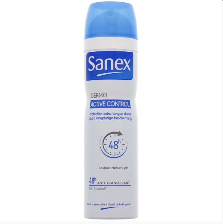 Sanex Deodorant Spray Dermo Active Control 150 ml