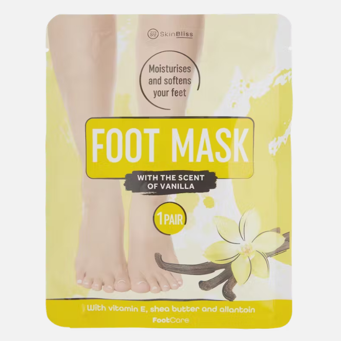 Skin Bliss Footmask قناع الفانيليا للقدمين