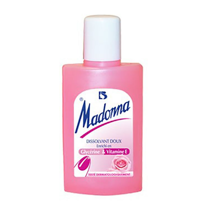 Madonna dissolvant doux rose