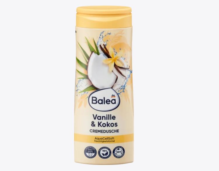 Balea Cremedusche Vanille & Kokos, 300 ml