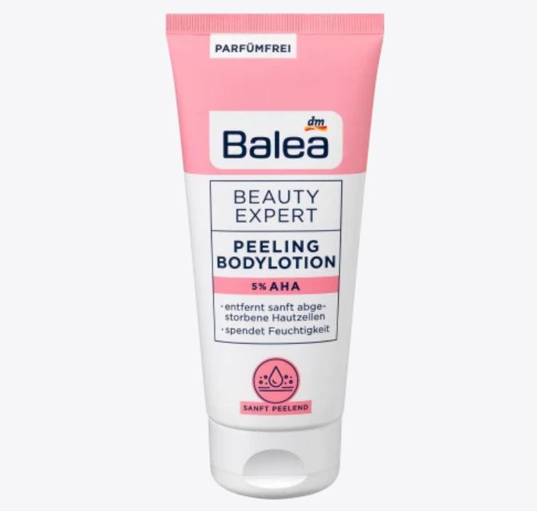 DM Bodylotion Beauty Expert Peeling Bodylotion 5% AHA, 200 ml