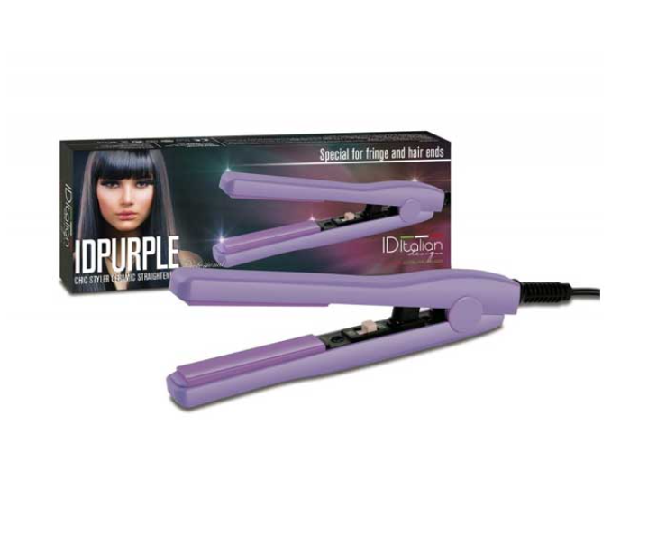 ID Italian Mini Professional Ceramic Iron - Idpurple