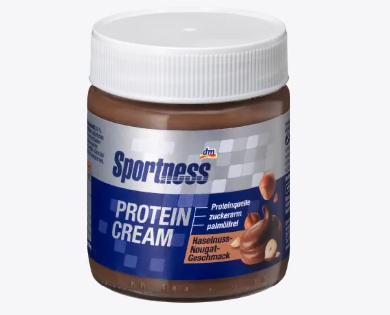 Sportness Protein Cream 230gr نكهة البندق نوجا,